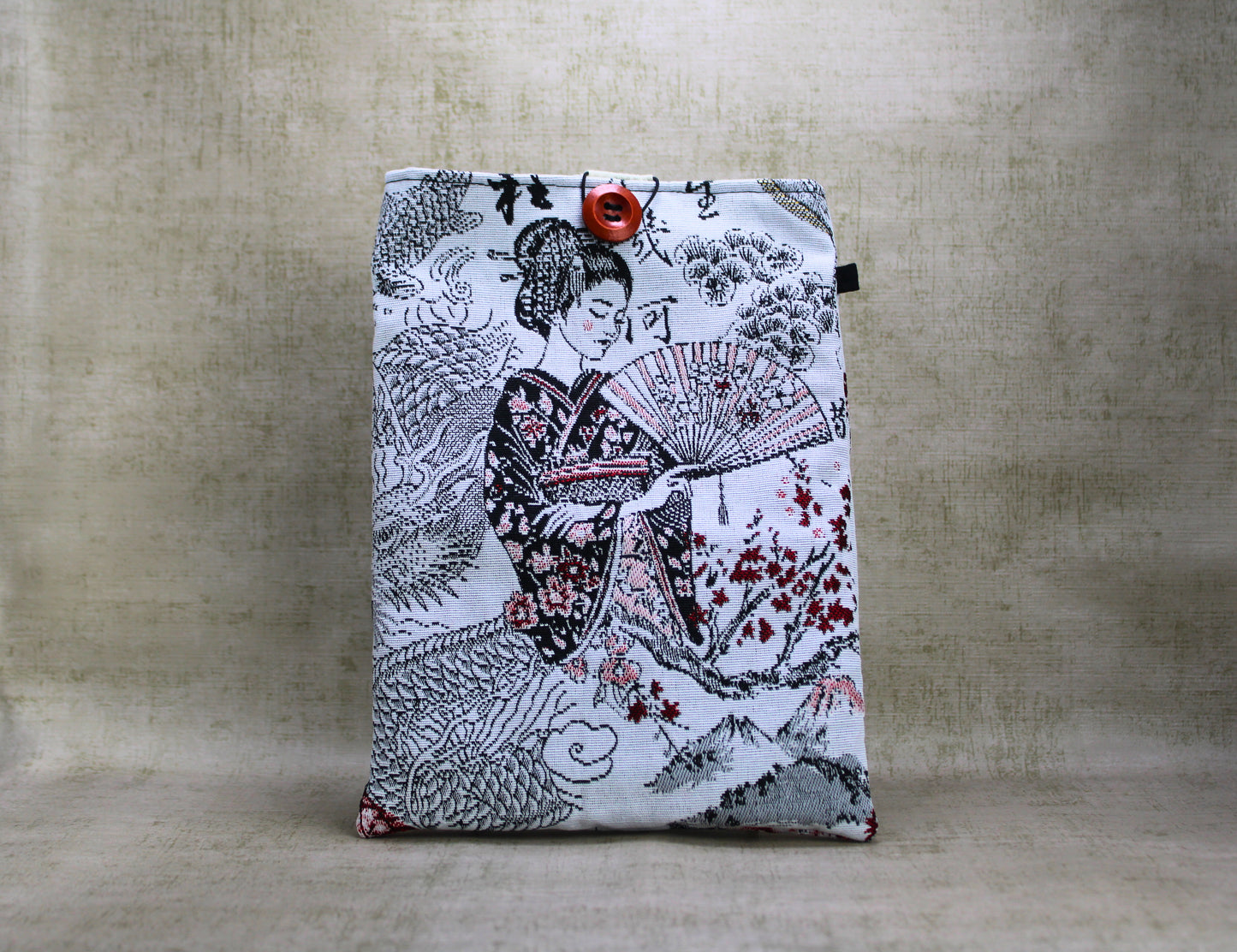Pochette de livre de poche et broché - Jacquard OEKO-TEX - Fait main