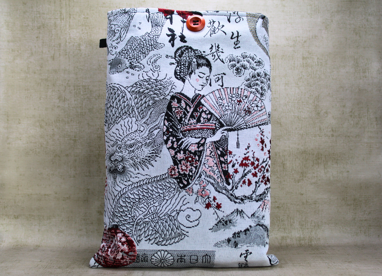 Pochette de livre de poche et broché - Jacquard OEKO-TEX - Fait main